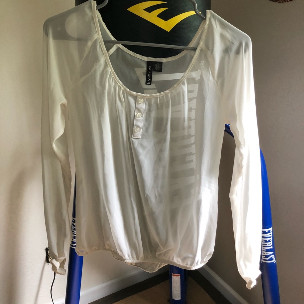 Full Tilt Sheer Blouse